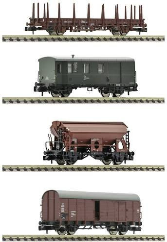 Fleischmann 6660044 N 4er-Set DB Güterwagen - Bild 1