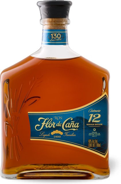 Flor de Caña Centenario Rum, 12 Jahre, 0,7 l - Bild 1
