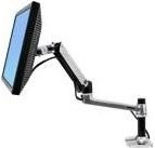 Ergotron LX Monitor Arm aus Aluminium in Silver oder Black für Bildschirme bis 86,40 cm (34 Zoll) und 3,2 bis 11,3 kg mit VESA 100x100 mm - Bild 1