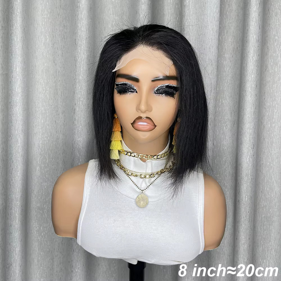 OYM HAIR Bob Perücke, kurz, glatt, Damen - Bild 4
