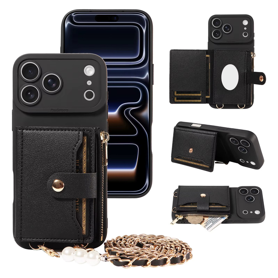 Leder-Handyhülle Cove für Samsung Galaxy A-Serie in Schwarz - Bild 6