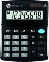 HP OfficeCalc 108 Tischrechner in Schwarz - Bild 1