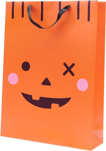 Rico Design Paper Poetry Geschenktüte Kürbis Orange B: 33 cm, H: 45 cm, T: 12 cm - Bild 1