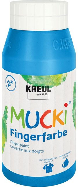 MUCKI Fingerfarbe Blau mit Bitterstoffen - Bild 1