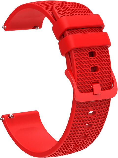 MY-CASE Uhrenarmband Silikon, rot, Unisex - Bild 1