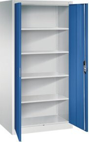 C+P Büroschrank Acurado aus Stahl mit Türen und Schloss, H x B x T: 195 x 93 x 60 cm