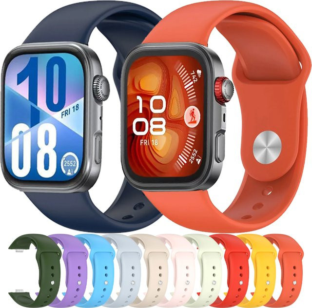Uhrenarmband Silikon, Huawei Uhr Fit 4/3, Sport Band - Bild 1