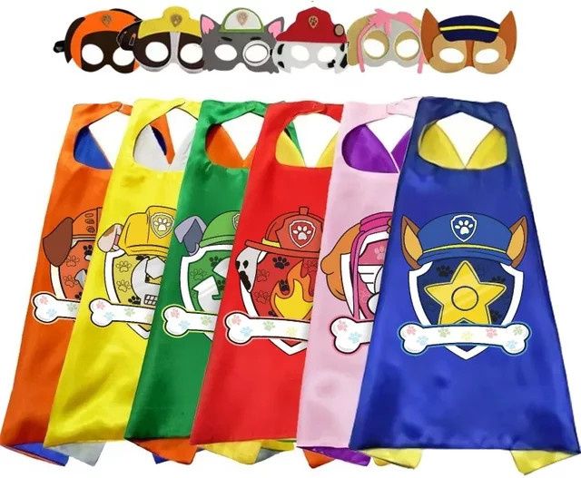 TAKARA TOMY Paw Patrol Umhang-Masken-Set, Zubehör, Gelb - Bild 1