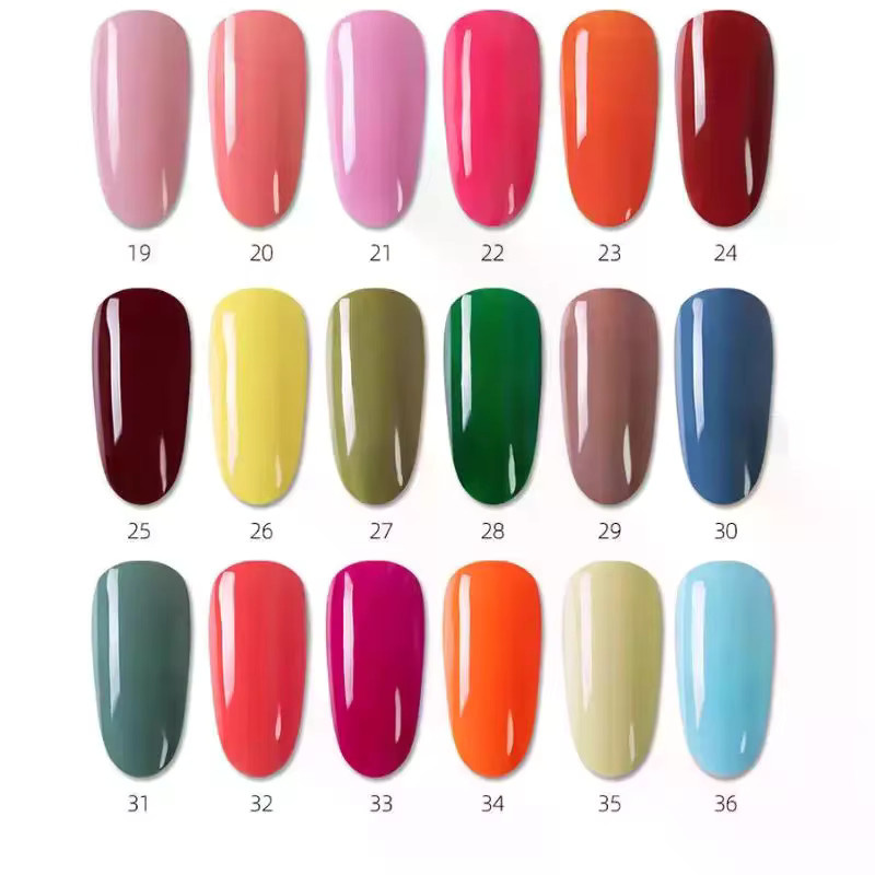 Jiauting Semi-Permanent Base & Top Coat UV-Gel, Glänzend - Bild 4