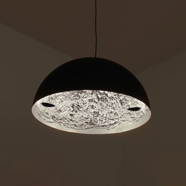 Catellani & Smith Stchu-Moon 02 LED-Pendelleuchte in Silber mit Durchmesser: 40 cm - Bild 1