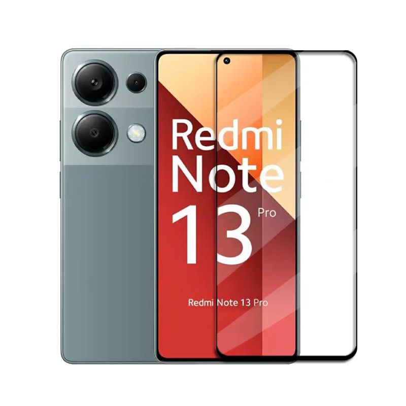 6in1 Panzerglas Schutzset für Xiaomi Redmi Note 13 Pro inklusive Kameraobjektivschutz in Transparent - Bild 2