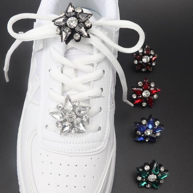 Sneaker Charms, bunte Edelsteine, Mädchen - Bild 1
