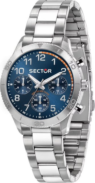Sector Herrenuhr, Quarz, Edelstahl, Blau, 37 mm, 5 ATM - Bild 1