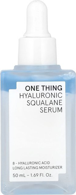 ONE THING Hyaluronsäure Squalan Serum, 50 ml, Trockene Haut - Bild 1