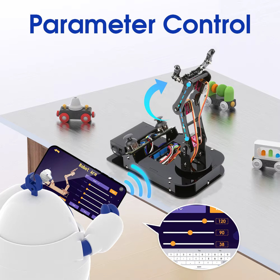 ACEBOTT ESP32 4 DOF Roboterarm Lernset, ab 8 Jahren - Bild 3