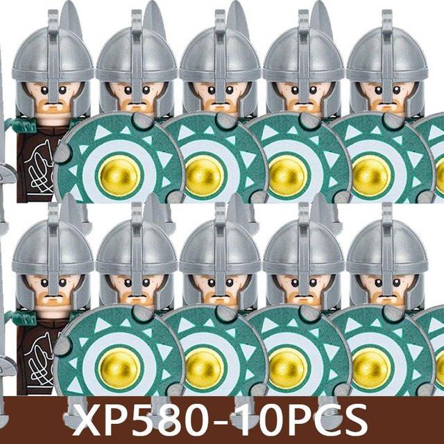 Bai Fen Bai Toys Mittelalterliche Burgsoldaten Figuren, Ritter, Zubehör, ab 14 Jahren - Bild 1