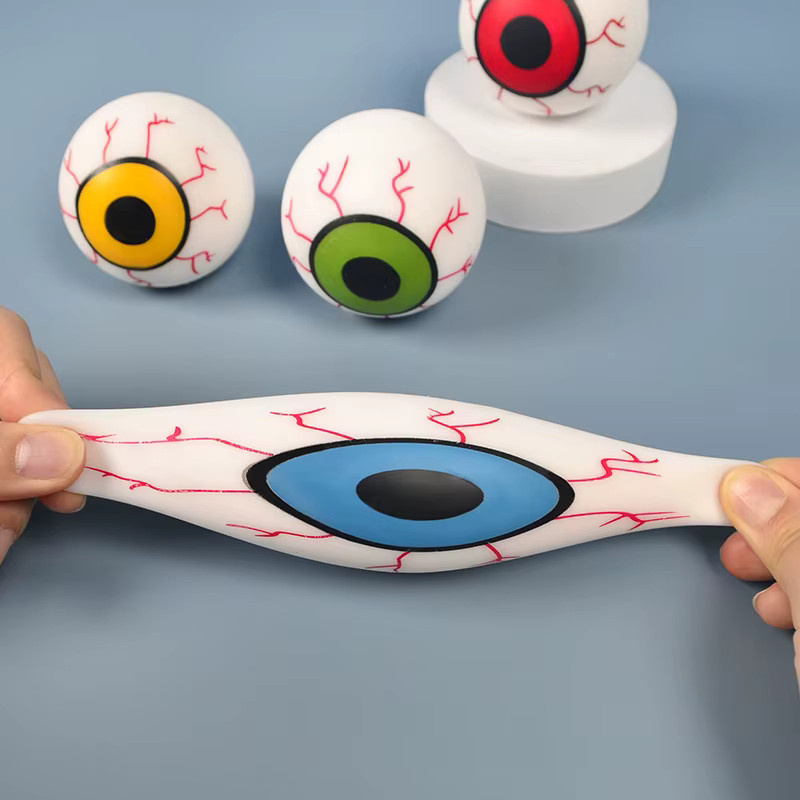 Datgo Augen-Stressball mit Langsamer Rückfederung, Fidget-Spielzeug, multicolour - Bild 3
