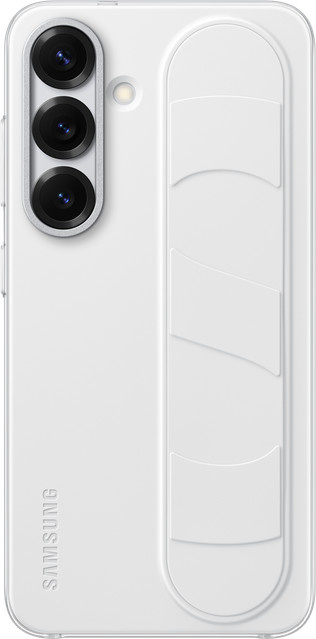 Samsung Standing Grip Case für Galaxy S25 in Weiß - Bild 1