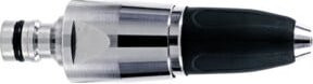 GEKA plus Spritzdüse Stecksystem aus Messing in Silber mit Flow Control und Multi-Pattern-Funktion - Bild 1