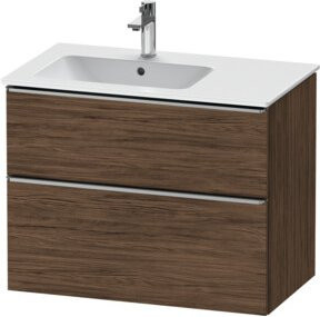 Duravit Waschtischunterschrank D-Neo in Braun mit 1 Schrankfach, Breite: 81 cm, Tiefe: 46,2 cm - Bild 1