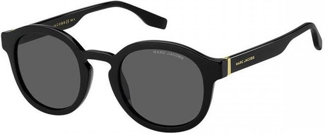 Marc Jacobs Marc 640 S Sonnenbrille, Herren, Vollrand, Round, Plastic, Gray - Bild 1