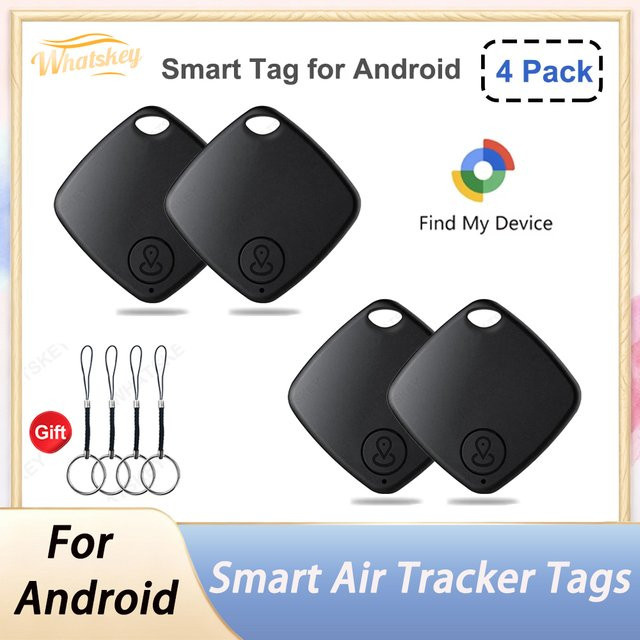 Peocke Android Air Tracker Tags Bluetooth Suchtracker Smart Tag Kompatibel mit Google Find My Device in Pink - Bild 1