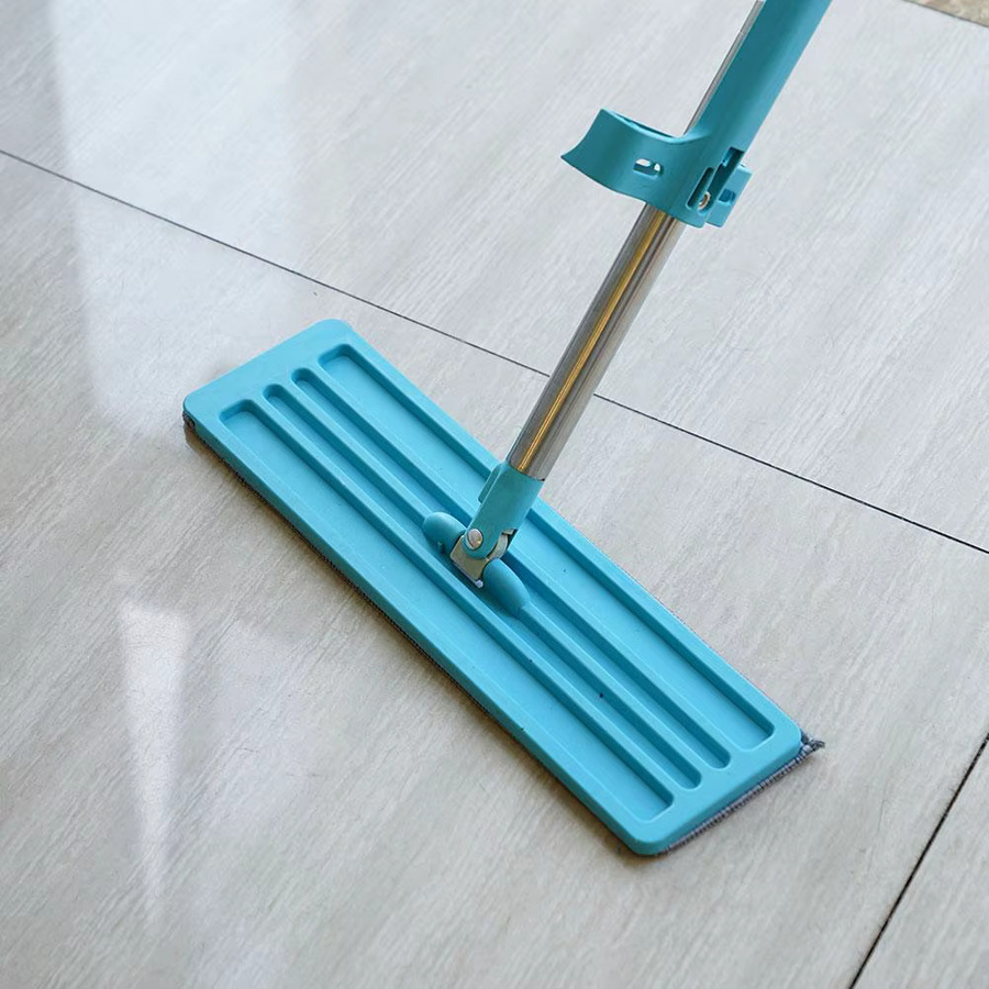 Mikrofaser Staubwedel mit langem Griff in Blau für die Reinigung von schwer erreichbaren Stellen und Lücken - Bild 2
