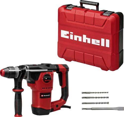 Einhell SDS-Plus-Bohrhammer TE-RH 34/6 4F in Rot mit 1600W und Koffer - Bild 1