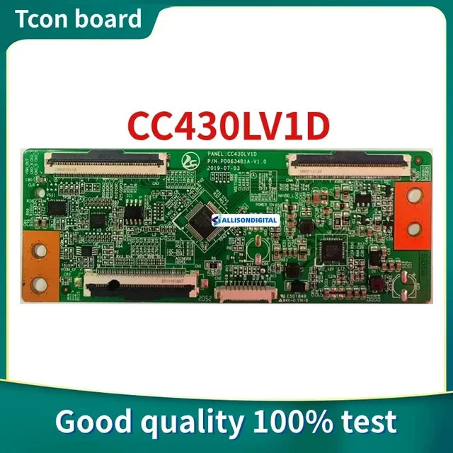 Letv D43PPF-Tcon Board CC430LV1D PD0643B1A-V1.0 für QHD 2k Displays in Grün - Bild 1