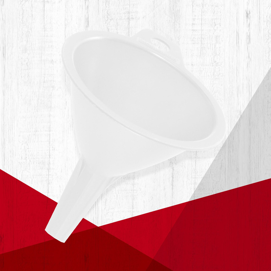 Fackelmann Trichter Essential, rund, weiß, Durchmesser: 8 cm - Bild 2