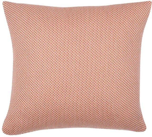 Fermob Evasion Kissen quadratisch mit grafischem Muster in Braun und Multicolour aus outdoor-tauglichem, fleckenabweisendem Stoff - Bild 1