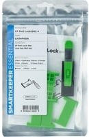 SMARTKEEPER ESSENTIAL CF Port Lock CF04 mit Lock Key Mini U04 Einsteckschloss in Grün - Bild 1