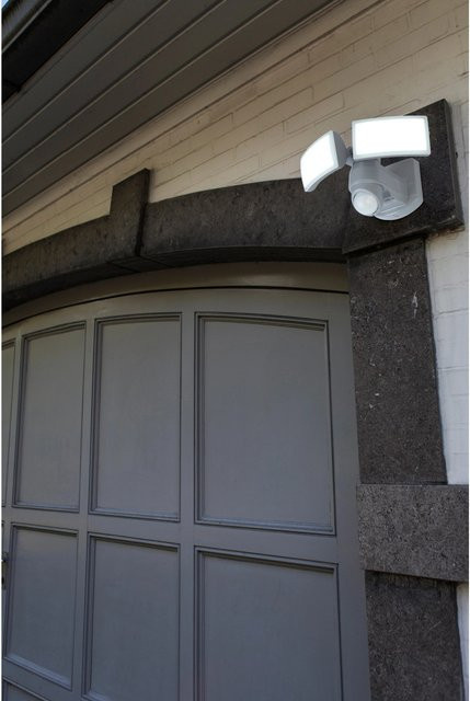 Lutec LED-Strahler Arc in Weiß mit zwei dreh- und schwenkbaren Köpfen - Bild 1