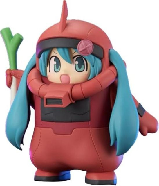 Erin Trading Gundam 45. Jubiläum x Hatsune Miku Zaku Plüschfigur Char's - Bild 1