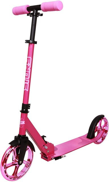 Urban GO! City-Scooter Commuter, glitter-pink, Rosa / Pink - Bild 1