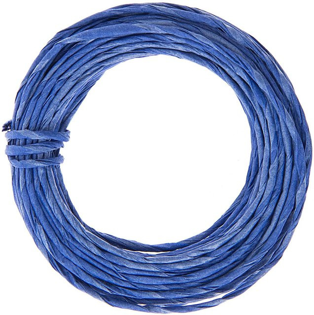 Preissler Papierdraht Blau, 5 m Länge, Durchmesser: 2 mm - Bild 1
