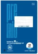 Staufen Schulheft Premio DIN A5 Lineatur 27 Blau - Bild 1