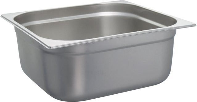Schneider GN 2/3 Behälter aus Edelstahl, Silber, Volumen: 12 l, Höhe: 15 cm - Bild 1