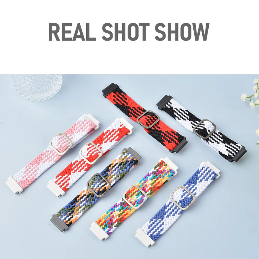 Xiaomi Uhrenarmband Nylon, 22 mm, Multicolor, Unisex - Bild 1