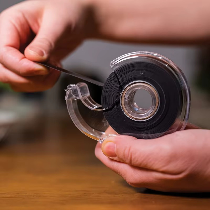 Selbstklebendes magnetisches Klebeband in Schwarz für Schreibwaren und multifunktionale Anwendungen - Bild 4