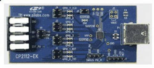 AMS CP2112EK Entwicklungsboard in Blau - Bild 1