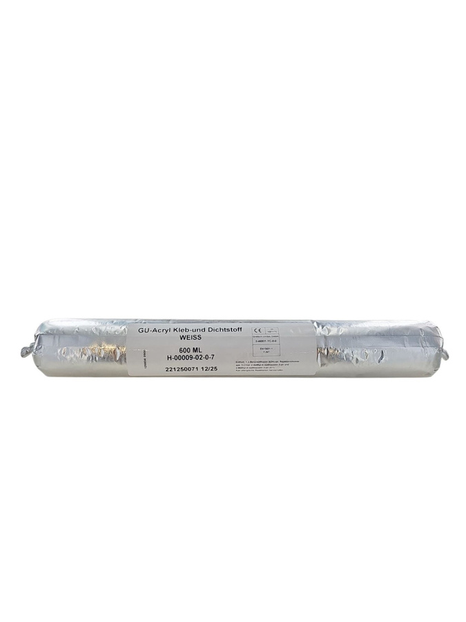 GU Acryl Kleb- und Dichtstoff Weiß 600 ml - Bild 1