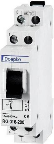 Doepke Gruppenschalter für DIN-Schiene in Weiß 09981081 - Bild 1