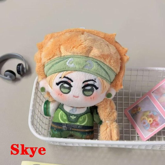 Yiran toy Valorant Plüschtier Tasche Schlüsselanhänger, 10cm, Verschiedene Charaktere - Bild 1