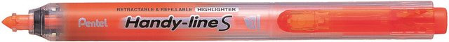Pentel Handy-Line Textmarker mit Keilspitze in Orange - Bild 1