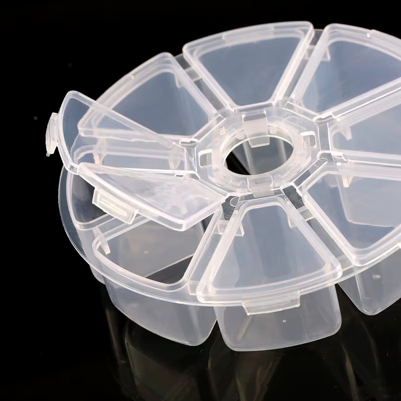 QIAO Schmuckaufbewahrungsbox, Kunststoff, Transparent, Unisex - Bild 2