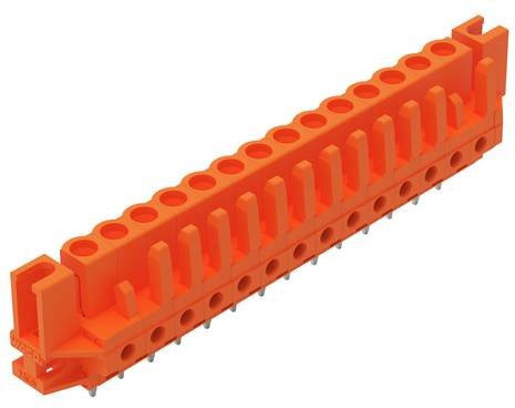 WAGO Federleiste 232-174/047-000 in Orange, 25 Stück - Bild 1