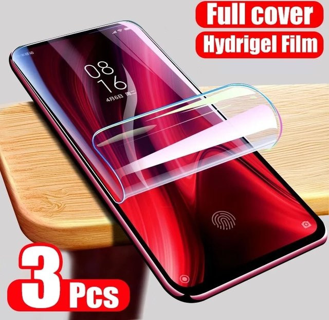 3er-Pack Hydrogel Display Schutzfolie für Motorola Moto G15 Power, G54, G05, G14, G84, G85, G34, G75, G55, G35, G45, G24, E14, E15, E22 in Transparent - Bild 1