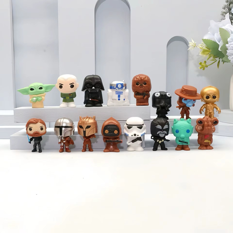 Hasbro Star Wars Mandalorian Darth Vader, Actionfiguren, 16-teiliges Set - Bild 2