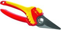 WOLF-Garten Gartenschere Basic Plus RR 1500 Bypass in Rot-Gelb mit Weichgummi-Griff - Bild 2